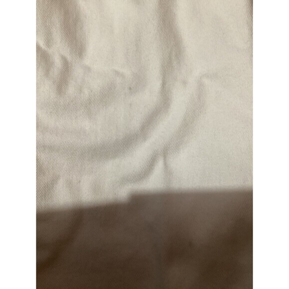 Sold Reformation Jeans Fawcett Jean White High Rise Straight Leg Raw Hem Flawed - Picture 6 of 11